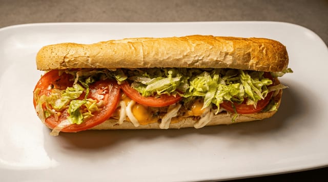 Philly Cheesesteak Hero.